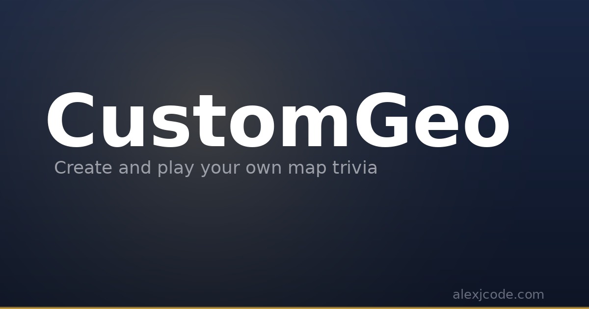 The Rise of the Geo Game